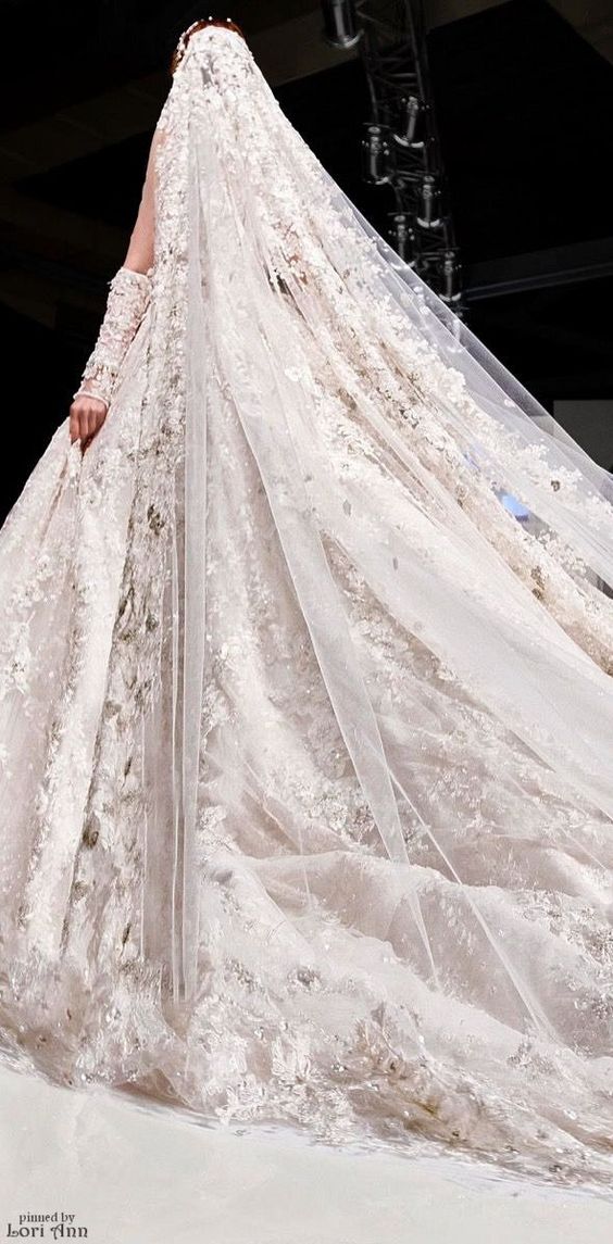 Cathedral veil Cathedral veil by Shady Zeineldine couture 2016. Dreamy!