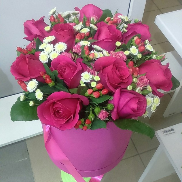 Букет из 3 роз и 2 хризантем   подборка фото