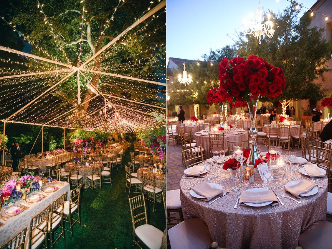 Оформление столов гостей на свадьбе 2020 года: новинки фото