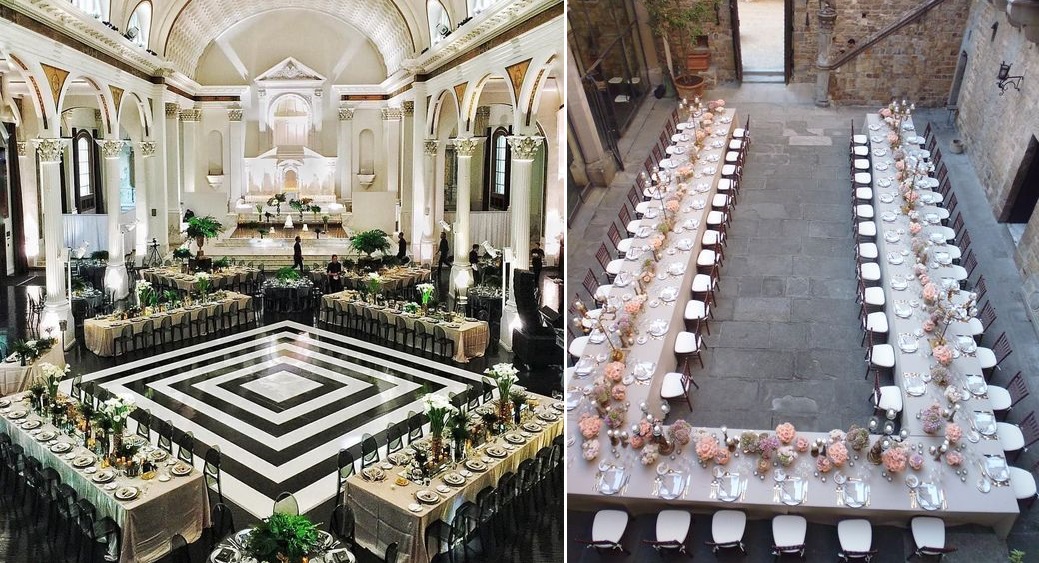 Оформление столов гостей на свадьбе 2020 года: новинки фото