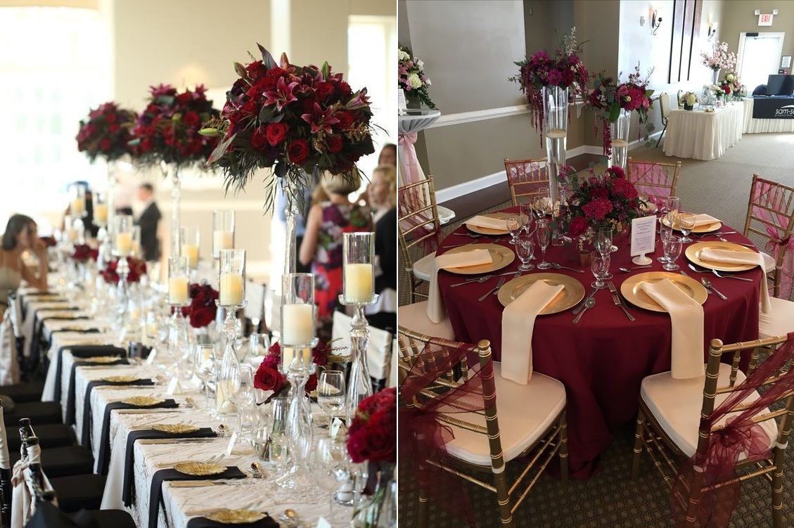 Оформление столов гостей на свадьбе 2020 года: новинки фото