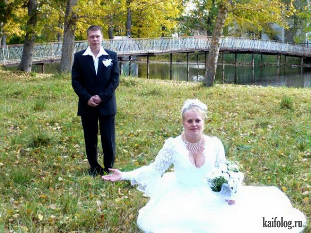Необычные свадьбы (50 фото)