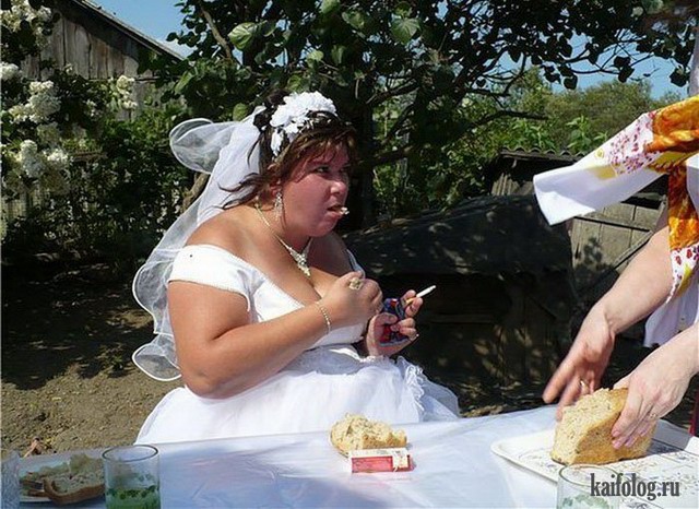 Необычные свадьбы (50 фото)