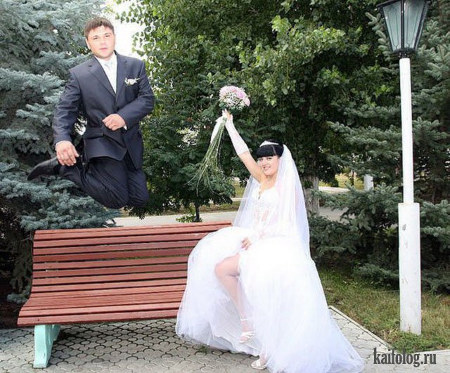 Ужасные свадебные фото (45 фото)