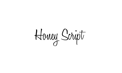 Honey Script font