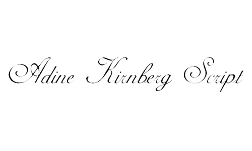 Adine Kirnberg Script font