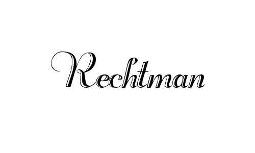 rechtman font