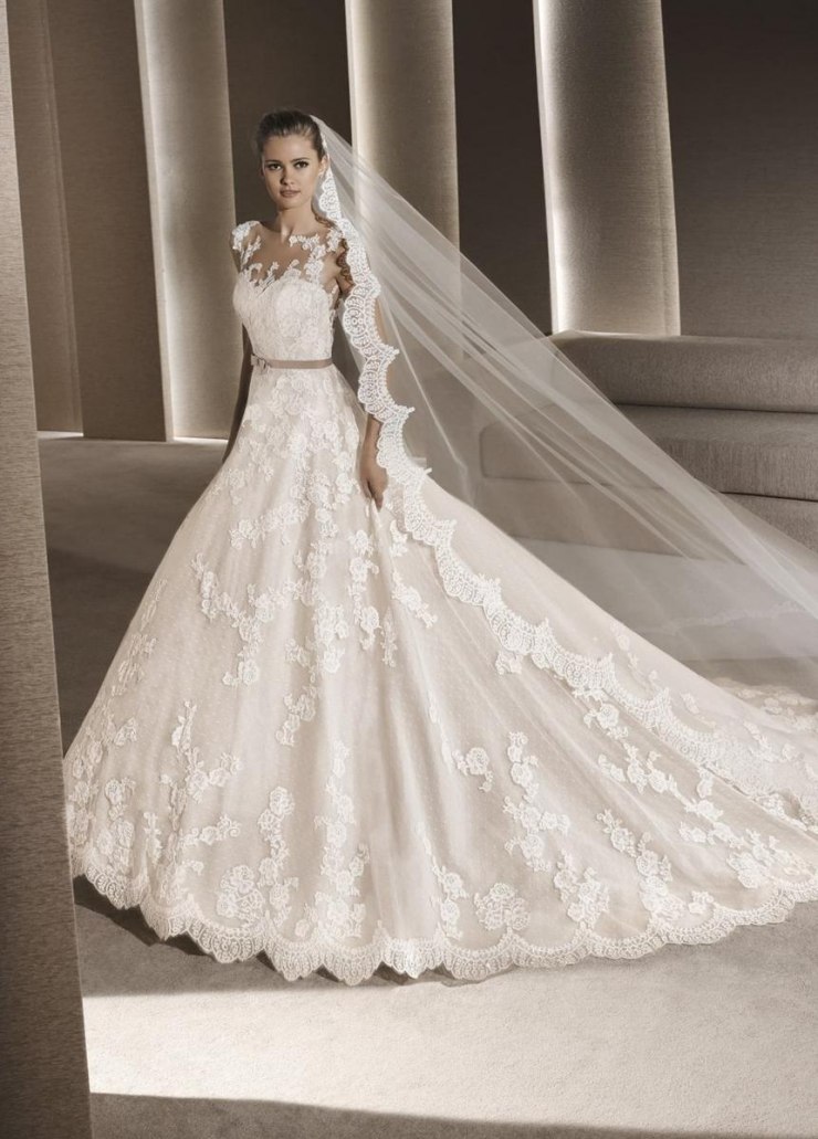 Шлейф и фата