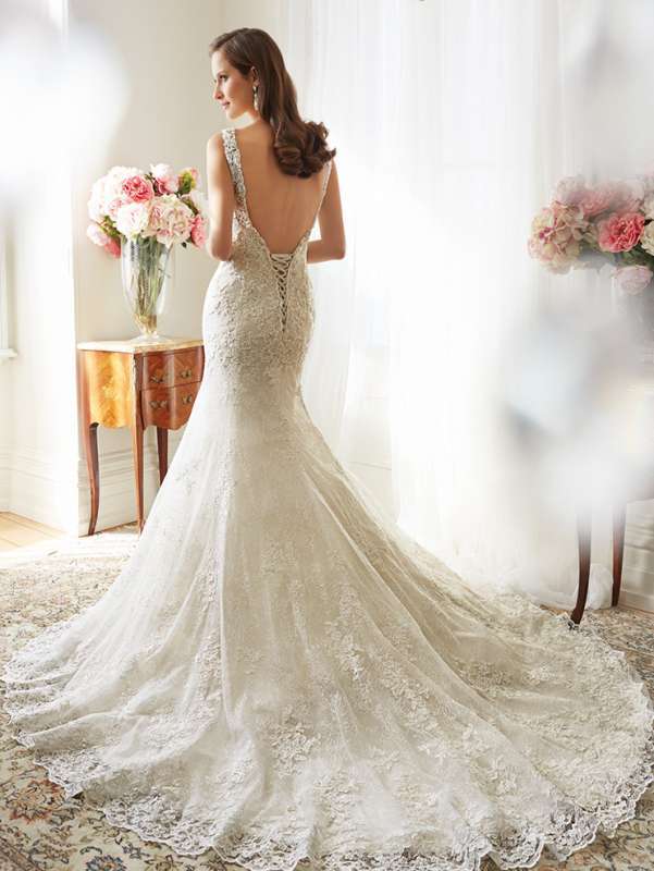 Воздушное платье невесты