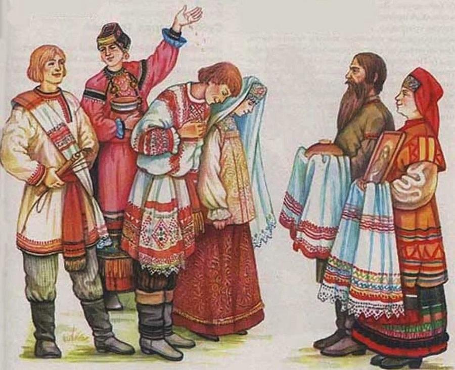 Свадебные обряды и обычаи на Руси