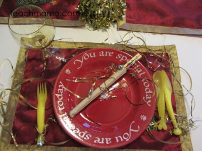 golden birthday party decorations