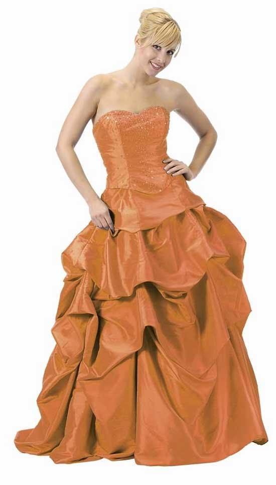 Orange Bridal Dresses