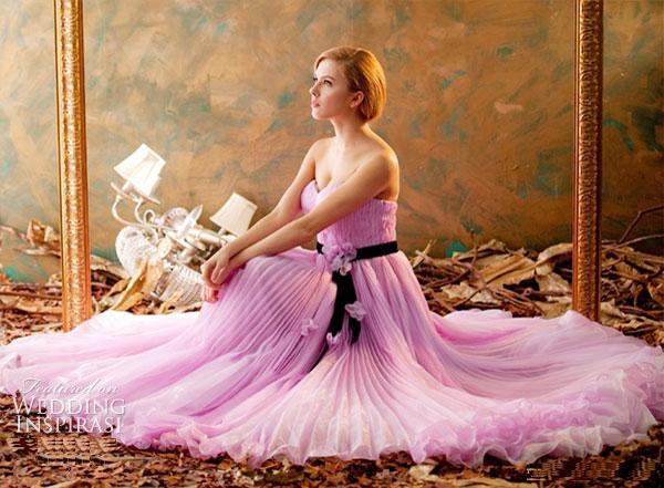 Wedding Dress Lilac Wedding Dress Lilac