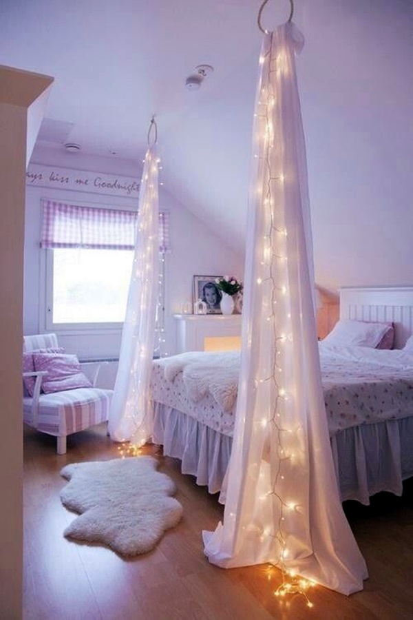 Wedding 1st night bed decoration ideas (7)