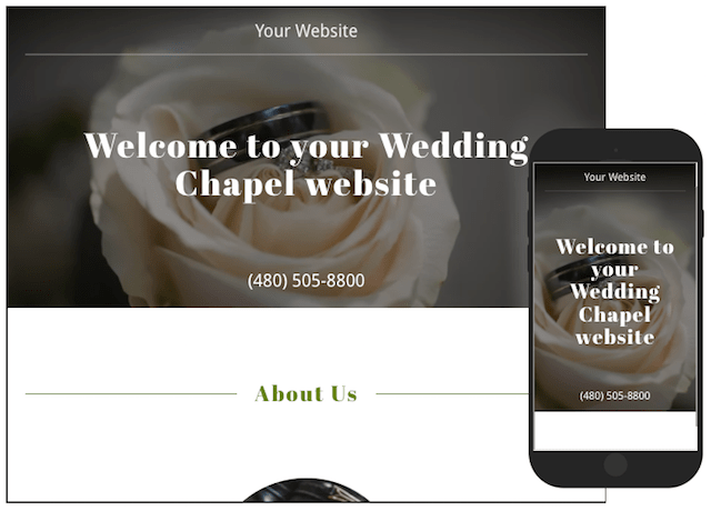 Become a Wedding Officiant GoCentral Template