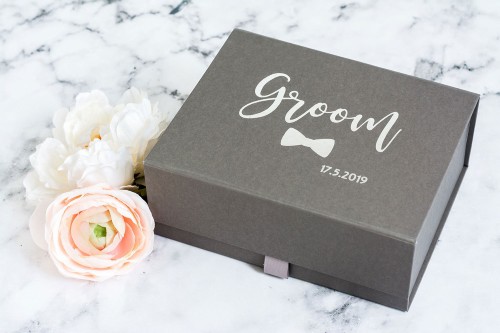 Personalised Gift Box with Wedding Date