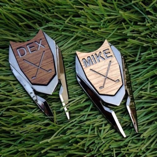 Personalized Golf Ball Marker Divot Tool