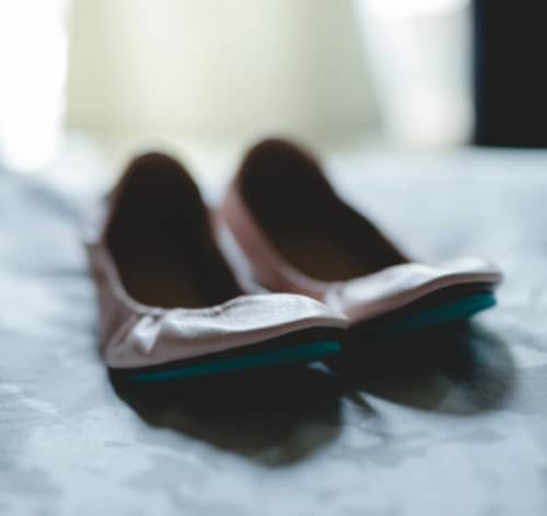 Tieks for leather anniversary gift for her