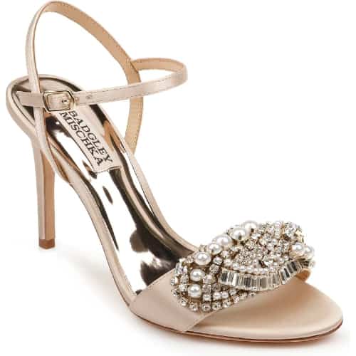 Badgley Mischka Odelia Crystal Embellished Sandal
