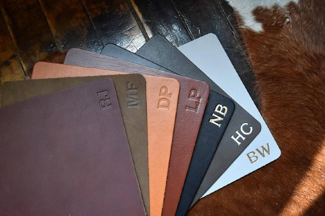Leather Mousepads