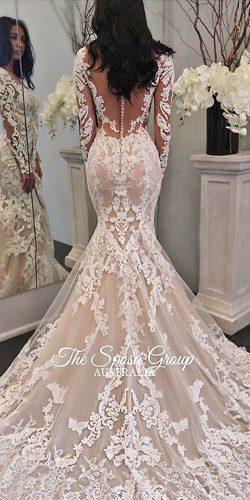long sleeve lace wedding dresses 5