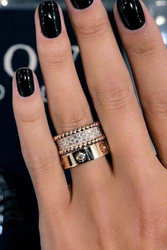 engagement ring trends rose gold unique bands
