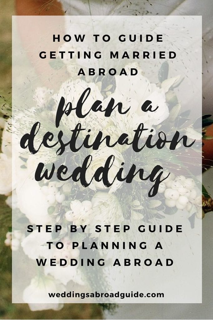 Your step by step guide to destination weddings.So this is where your journey begins…let’s start planning your wedding abroad! Wedding abroad planning checklists, destination wedding etiquette, hints & tips on choosing your wedding venue plus so much more.