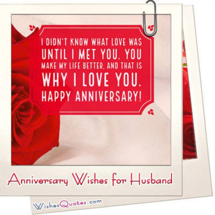 Anniversary messages husband